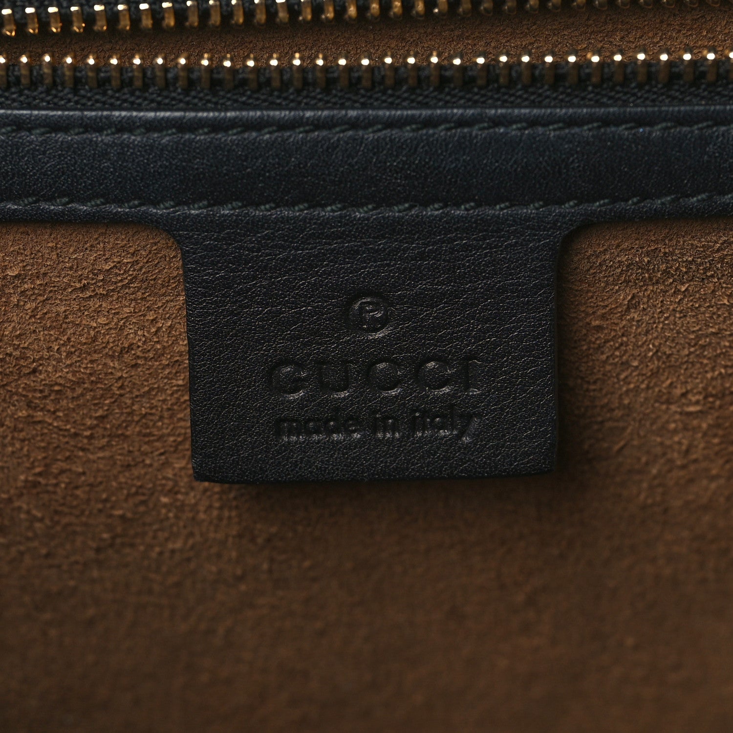Gucci GG Supreme Monogram Calfskin Medium Padlock Shoulder Bag Beige Black Cuir 6 of 8
