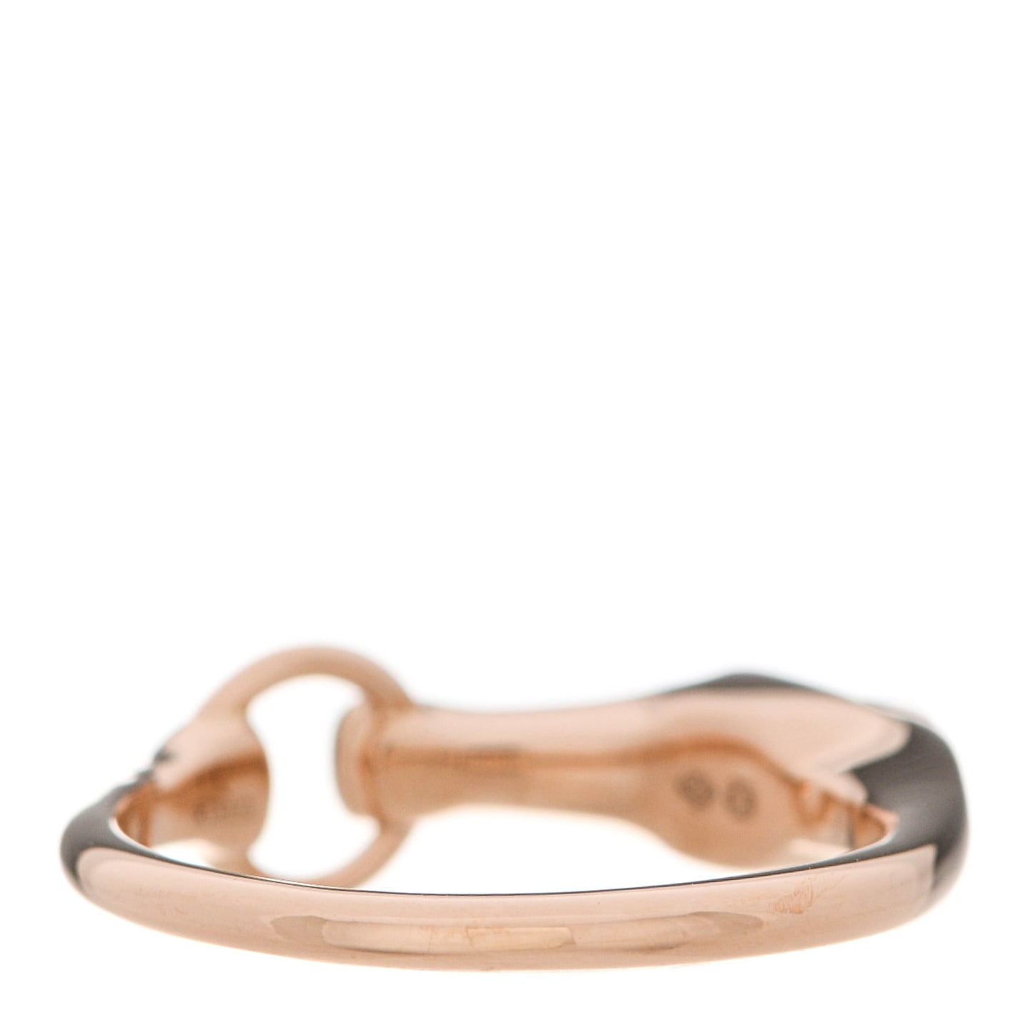 18K Rose Gold Diamond TPM Galop Ring 50 5.25