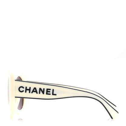 Chanel Acetate Sunglasses 71414A White 3 of 7