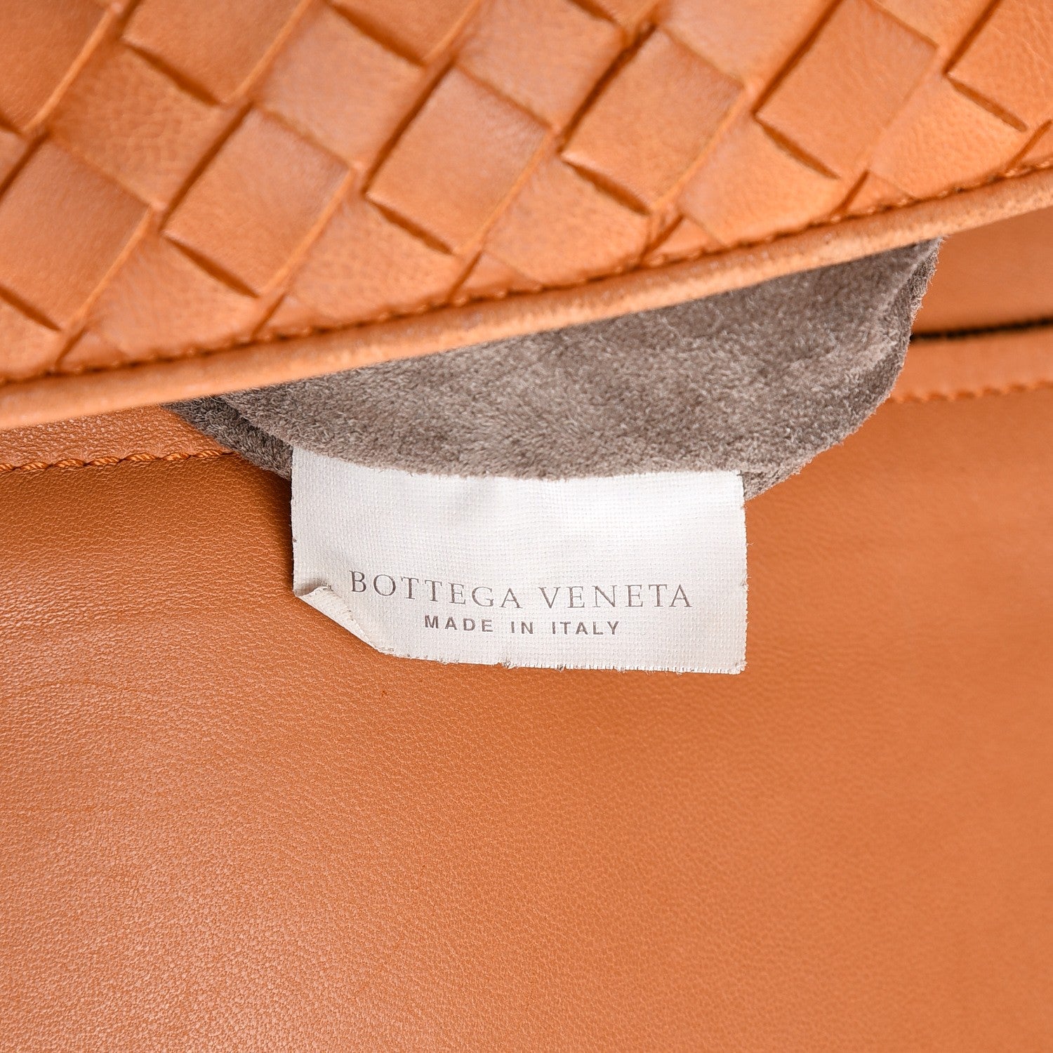 Bottega Veneta Nappa Intrecciato Large Tote Orange 9 of 12