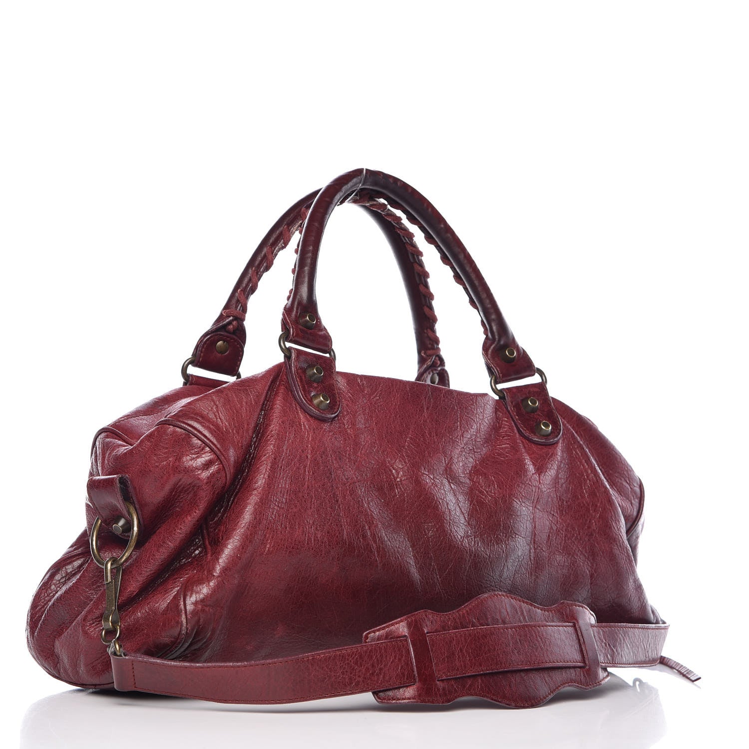 Balenciaga Chevre Classic Hardware Twiggy Rouge Grenat 4 of 20