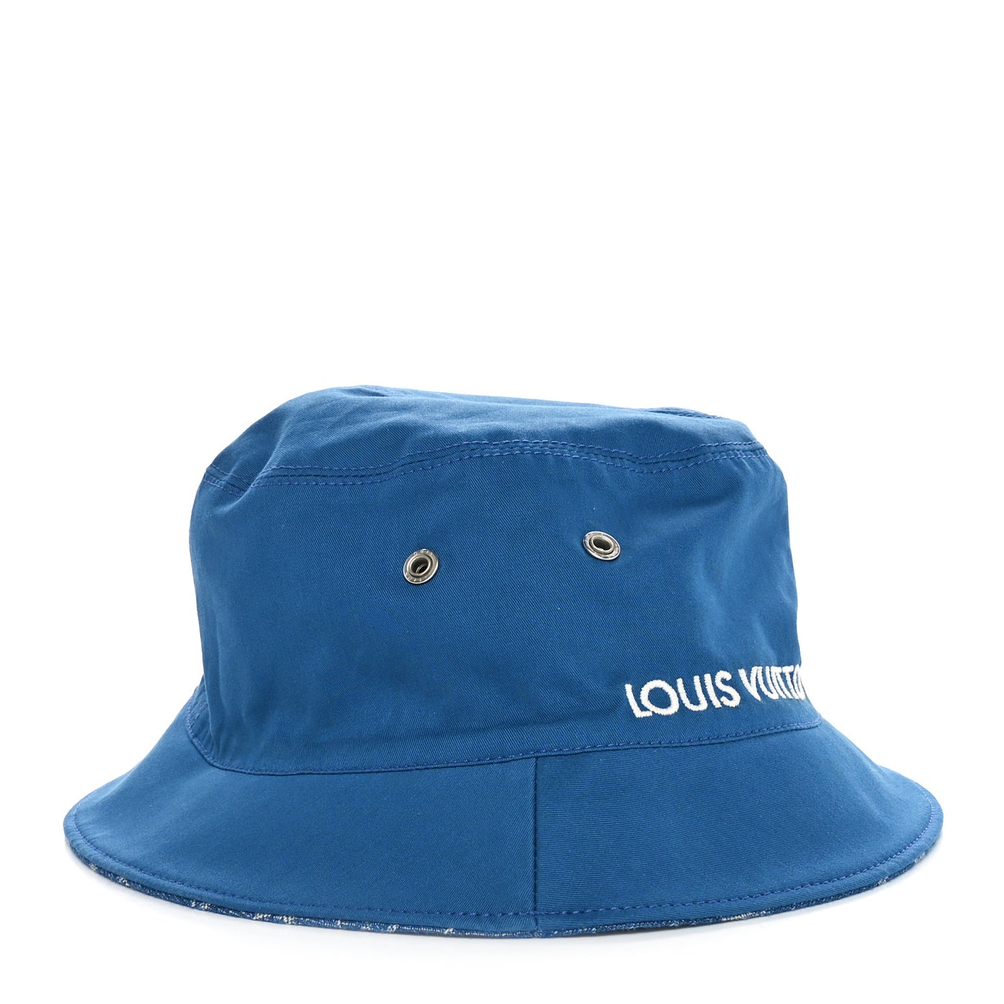 Monogram Denim Transformable Bob Bucket Hat 60 Blue