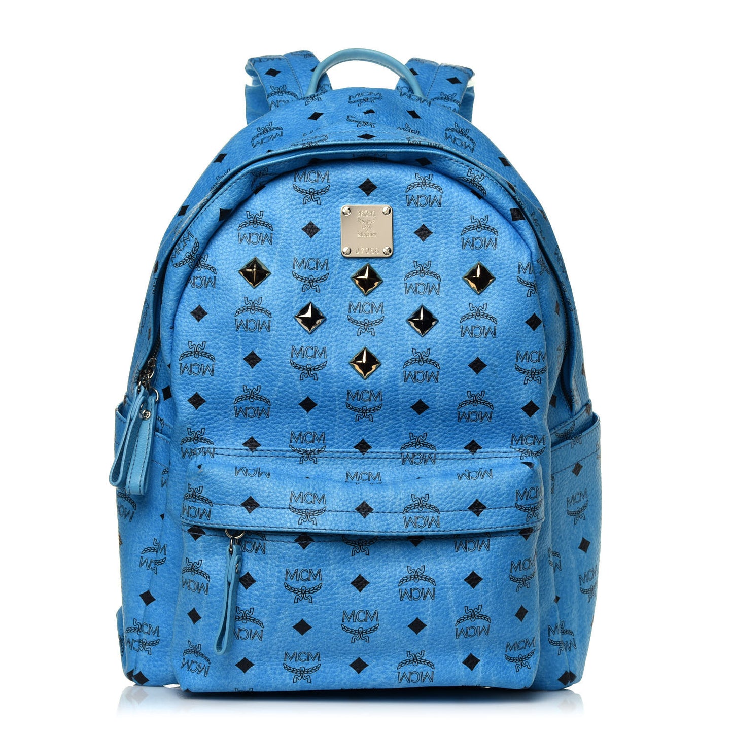 Visetos Medium Sprinkle Stud Stark Backpack Blue