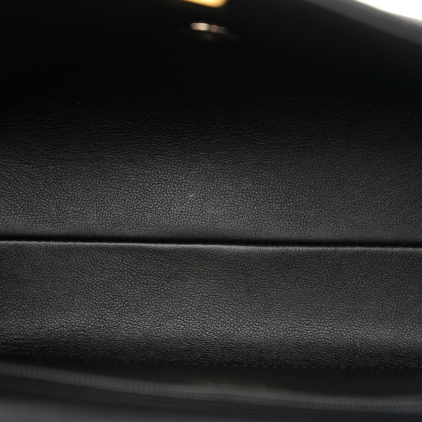 Caviar Quilted Mini Retro Twist Top Handle Flap Black