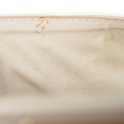 Louis Vuitton Patent Sobe Clutch Blanc Corail 11 of 15