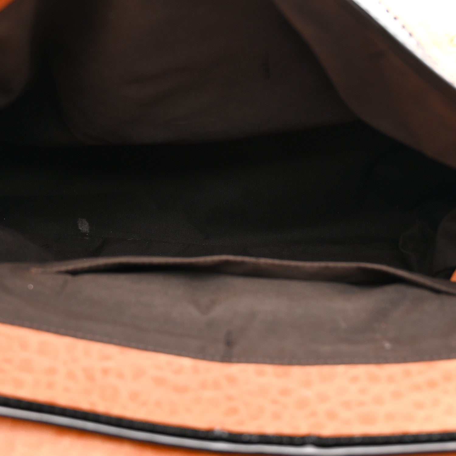 Fendi Nappa Patent Large B Bag Osso Black 5 of 15