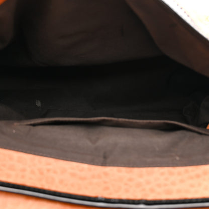Fendi Nappa Patent Large B Bag Osso Black 5 of 15