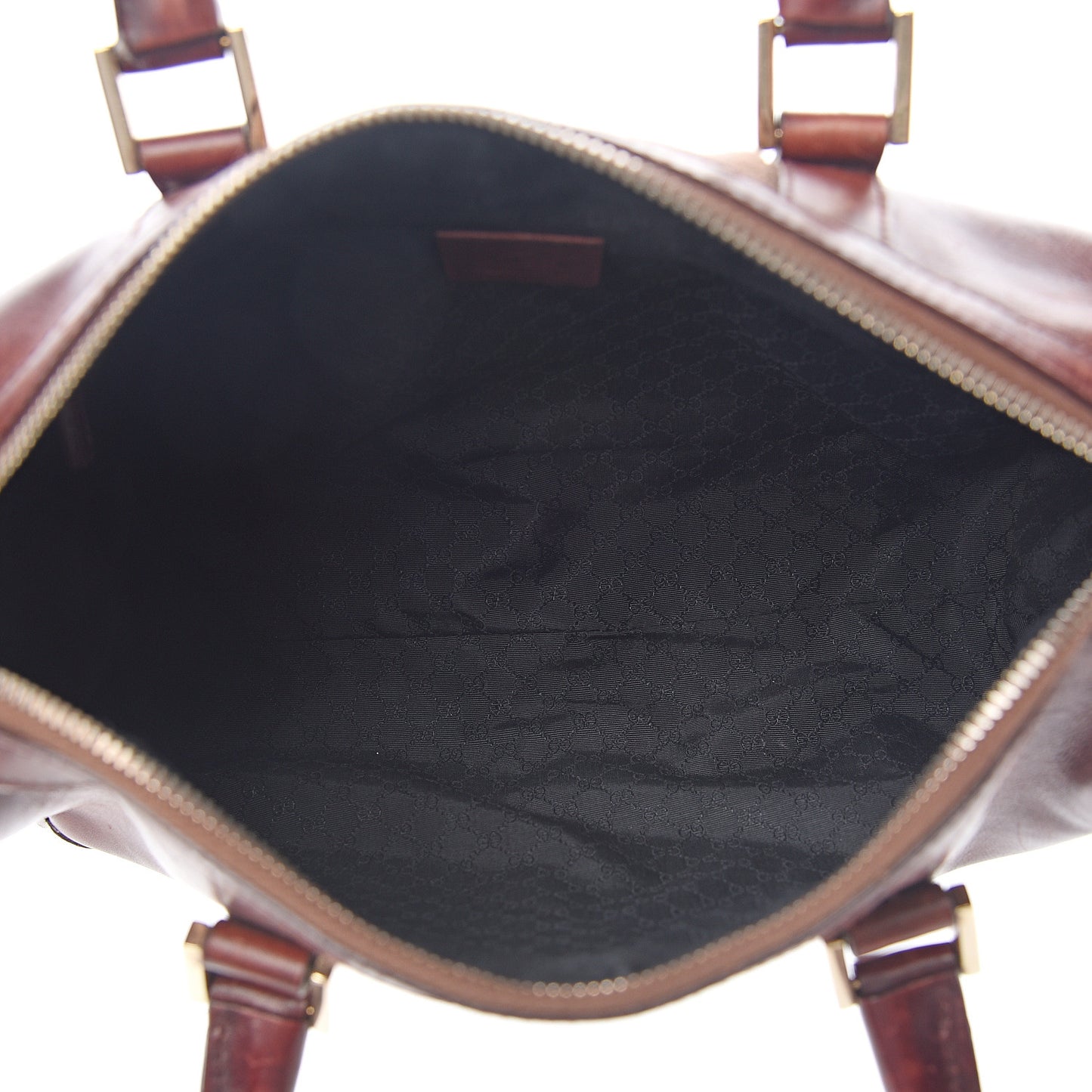 Calfskin Vintage Web Boston Brown