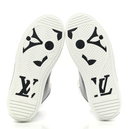 Louis Vuitton Charlie Boot Sneakers 35 White Cacao Brown 5 of 11