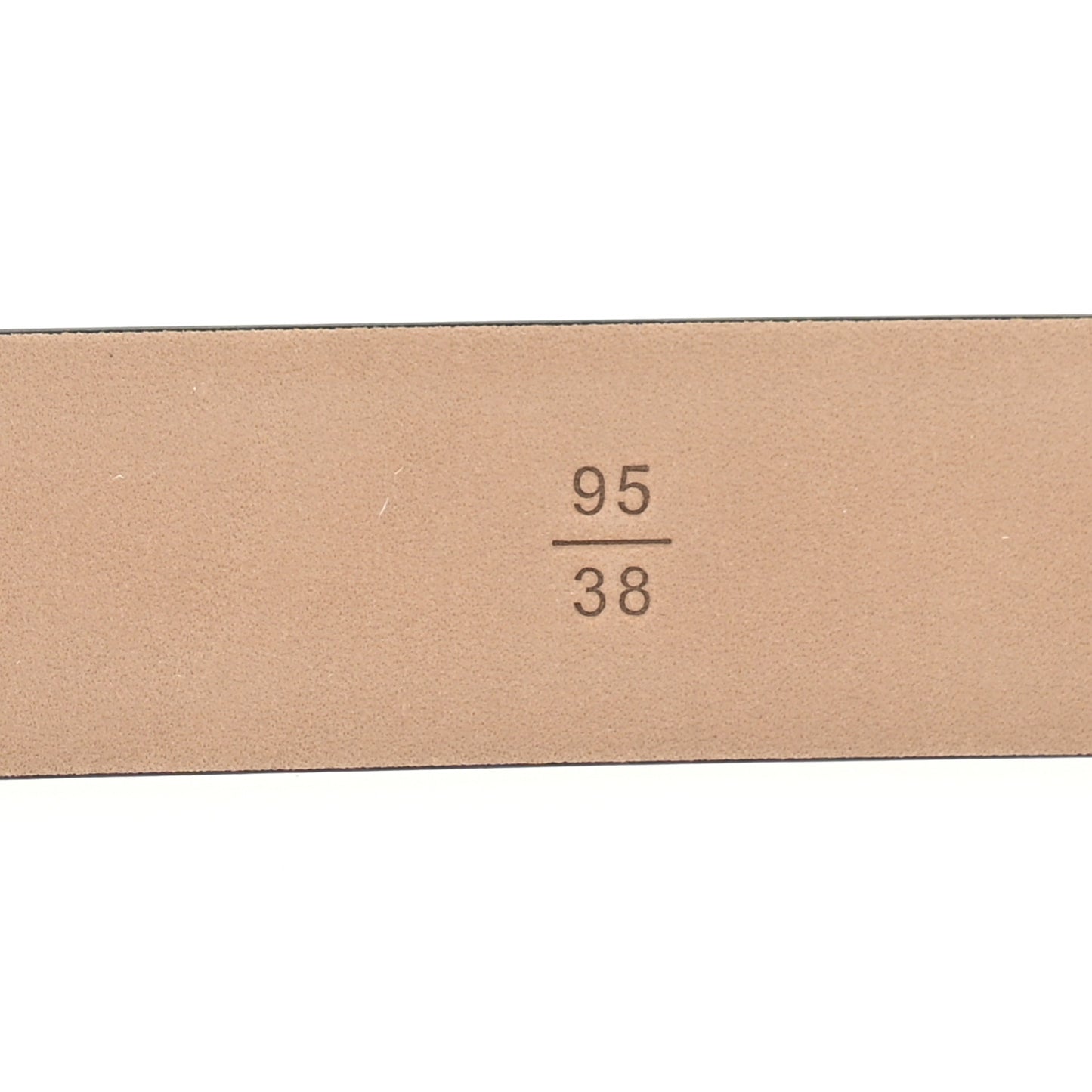 Calfskin Belt 95 38 Black