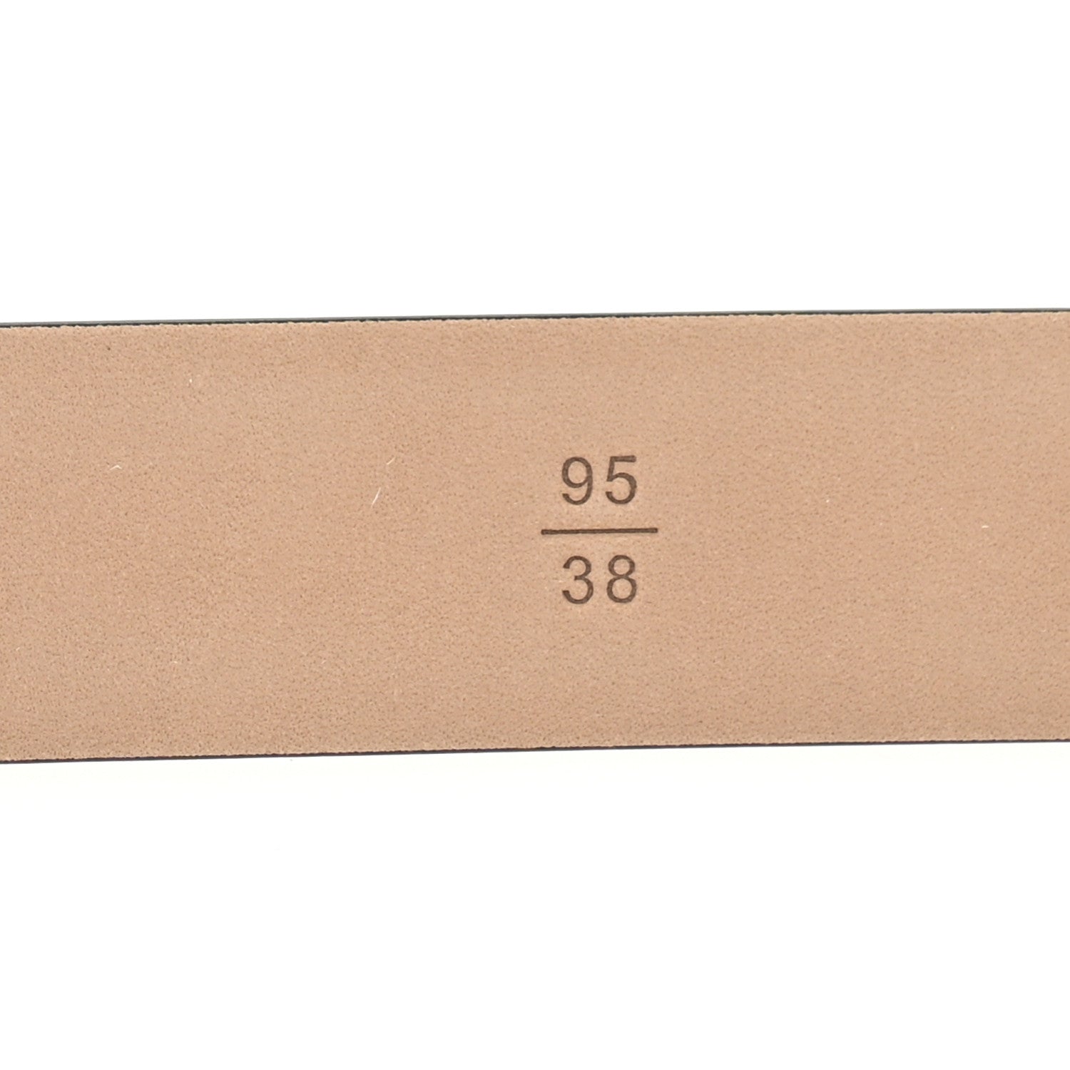 Chanel Calfskin Belt 95 38 Black 5 of 7