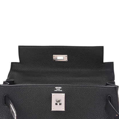 Hermes Togo Kelly Retourne 28 Black 15 of 31