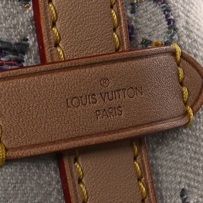 Louis Vuitton Monogram Jacquard CarryAll PM Multicolor Beige 7 of 12