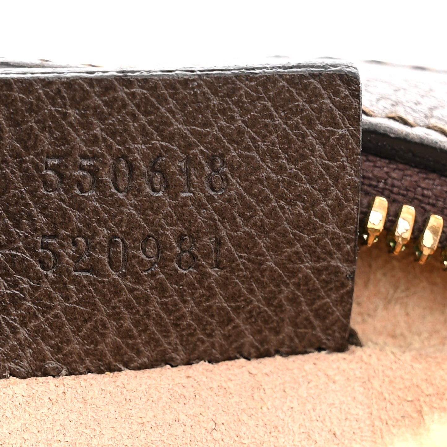 GG Supreme Monogram Web Mini Ophidia Round Shoulder Bag Brown