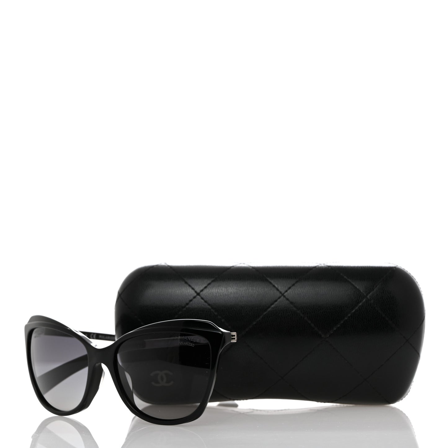 Oval Sunglasses 5384-A Black