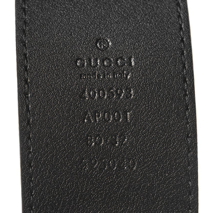 Gucci Calfskin Double G 40mm Belt 80 32 Black 5 of 5