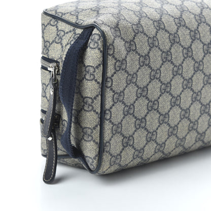 Gucci GG Supreme Monogram Toiletry Case Navy 6 of 12