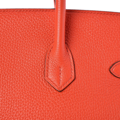 Hermes Togo Birkin 35 Capucine 31 of 35