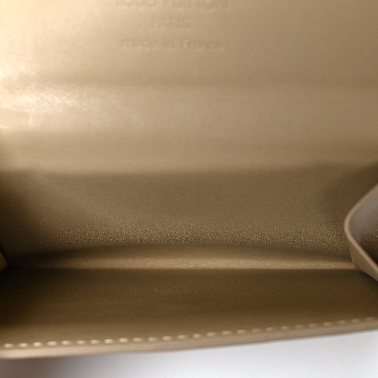 Louis Vuitton Vernis Elise Wallet Beige 6 of 8