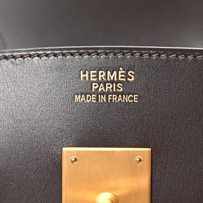 Hermes Box Vibrato Birkin 35 Havane Orange Fuchsia 6 of 10