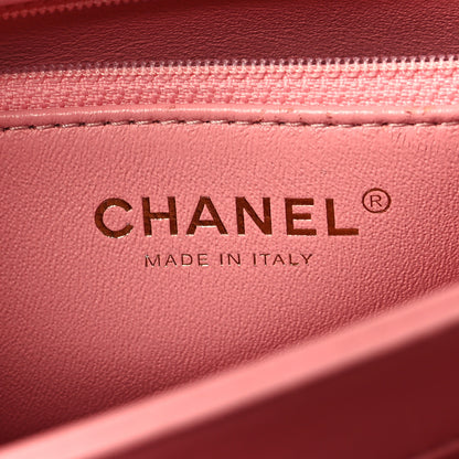 Chanel Lambskin Quilted Medium Trendy CC Flap Dual Handle Bag Pink 7 of 12