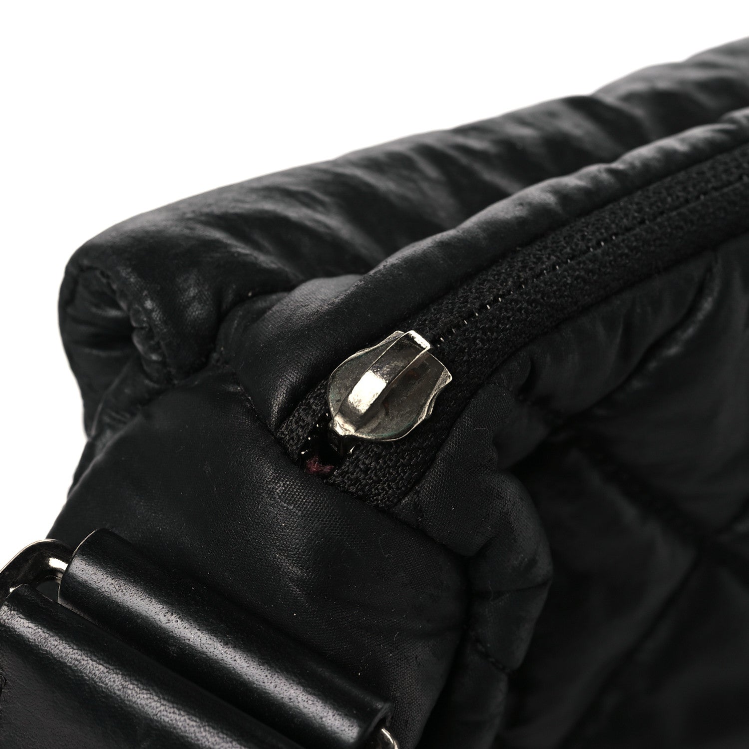 Chanel Nylon Quilted Coco Cocoon Messenger Black 11 of 13