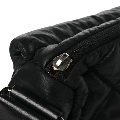 Chanel Nylon Quilted Coco Cocoon Messenger Black 11 of 13