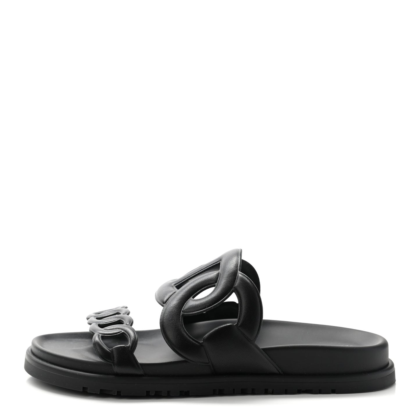 Nappa Extra Sandals 36.5 Black