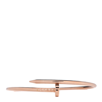 Cartier 18K Pink Gold Small Juste Un Clou Bracelet 15 1 of 5