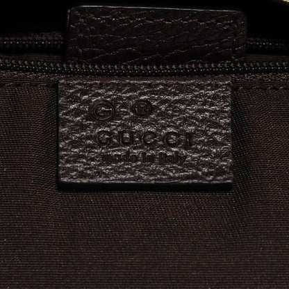 Gucci Monogram Dollar Calfskin Large Sukey Tote Beige Ebony Testa di Moro 6 of 7