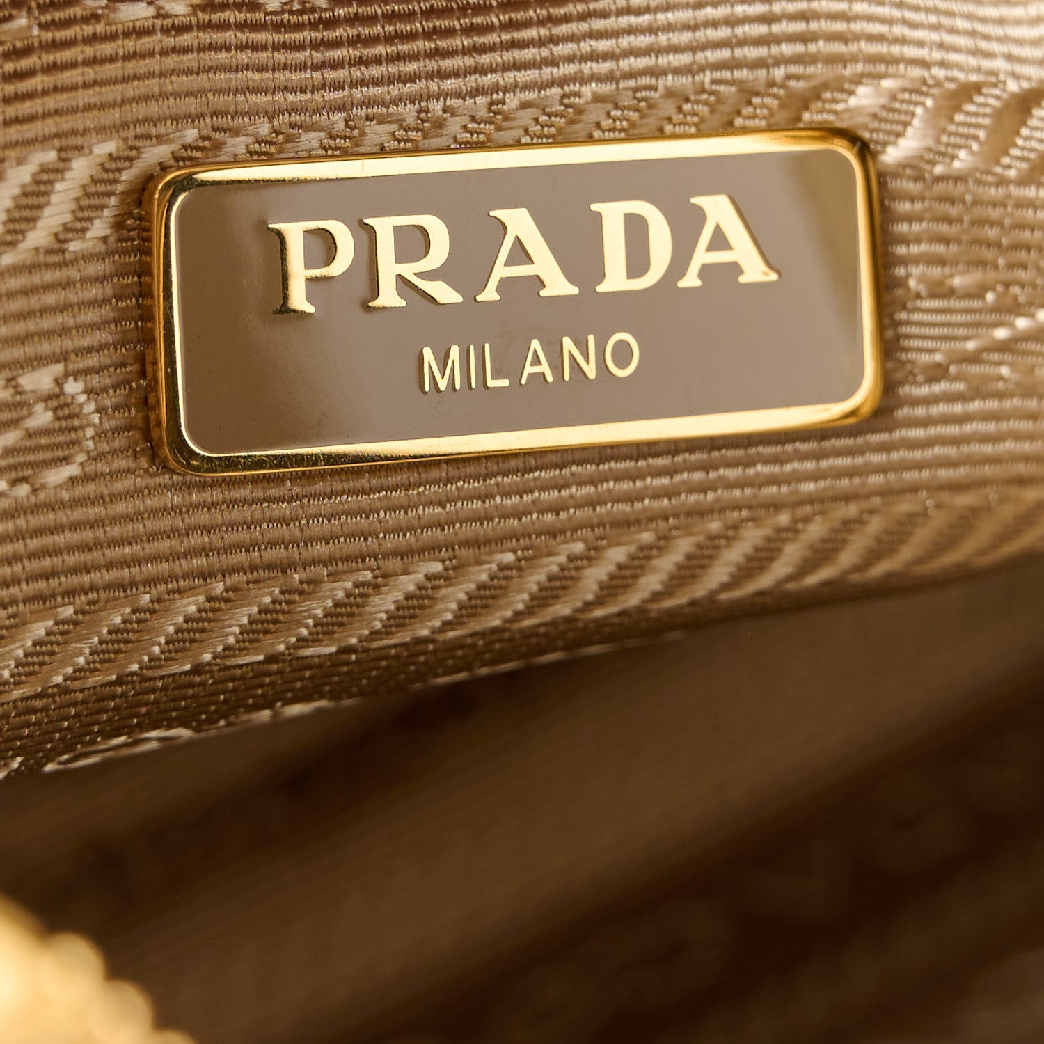Prada Saffiano Lux Mini Re-Edition Shoulder Bag Platino 6 of 12