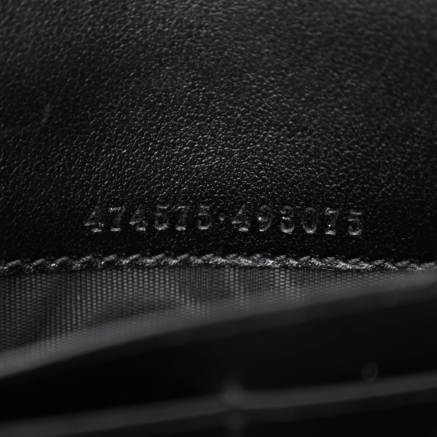 Gucci Calfskin Matelasse Aria GG Marmont Chain Wallet Black 8 of 12