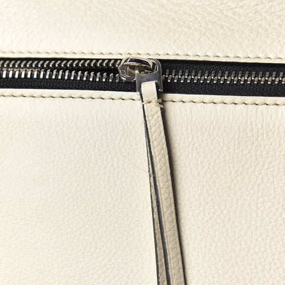 Celine Grained Calfskin Medium Edge Shoulder Bag Cream 17 of 18