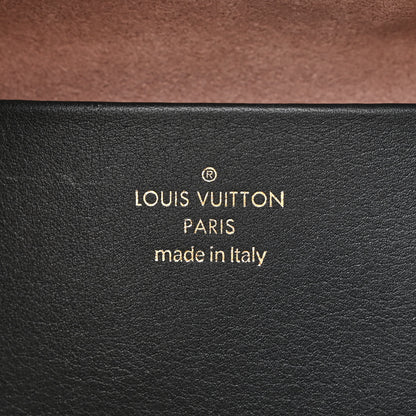 Louis Vuitton Lambskin Embossed Monogram Speedy 22 Bandouliere Black 6 of 10