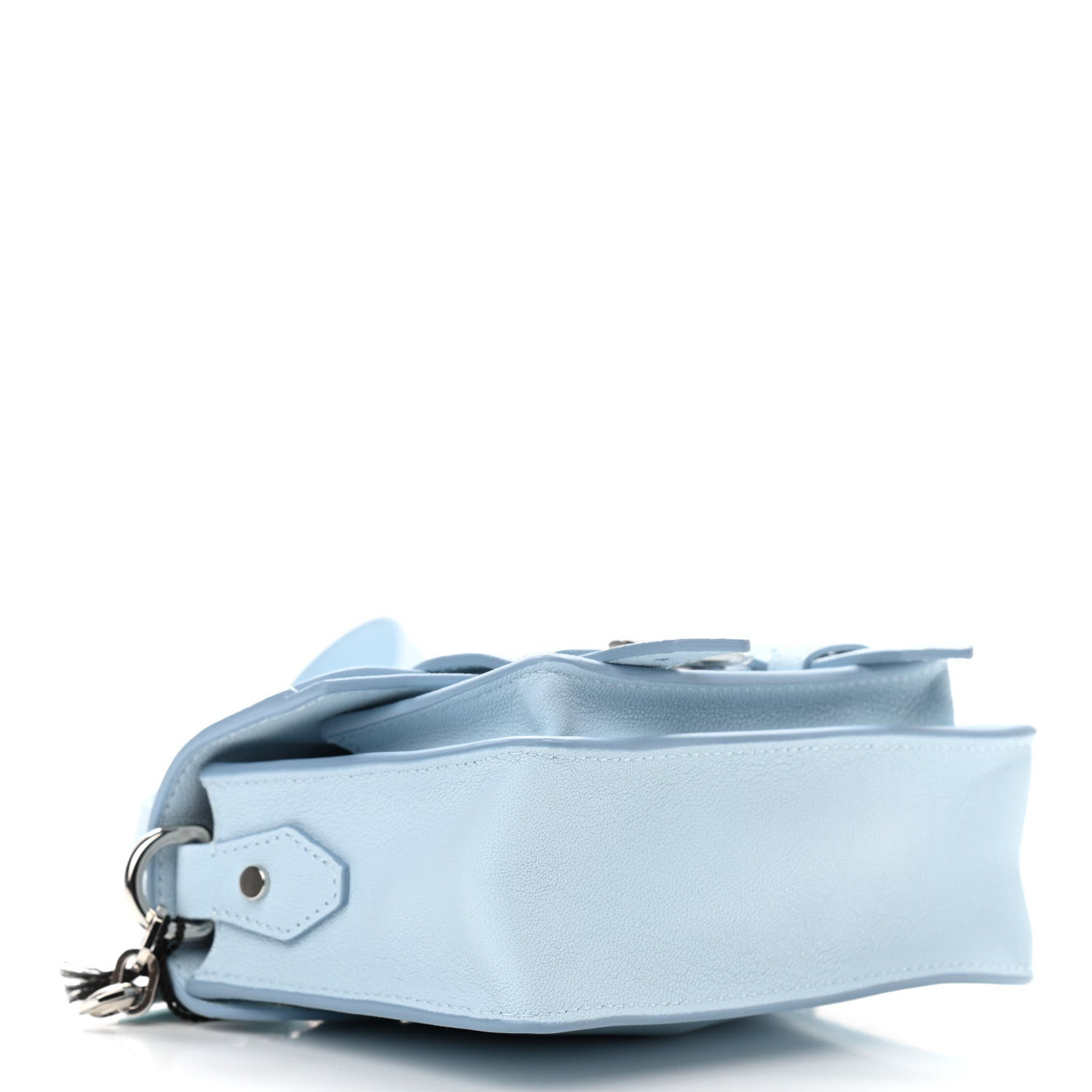 Proenza Schouler Lambskin Micro PS1 Satchel Baby Blue 4 of 9