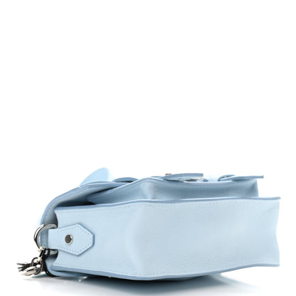 Proenza Schouler Lambskin Micro PS1 Satchel Baby Blue 4 of 9