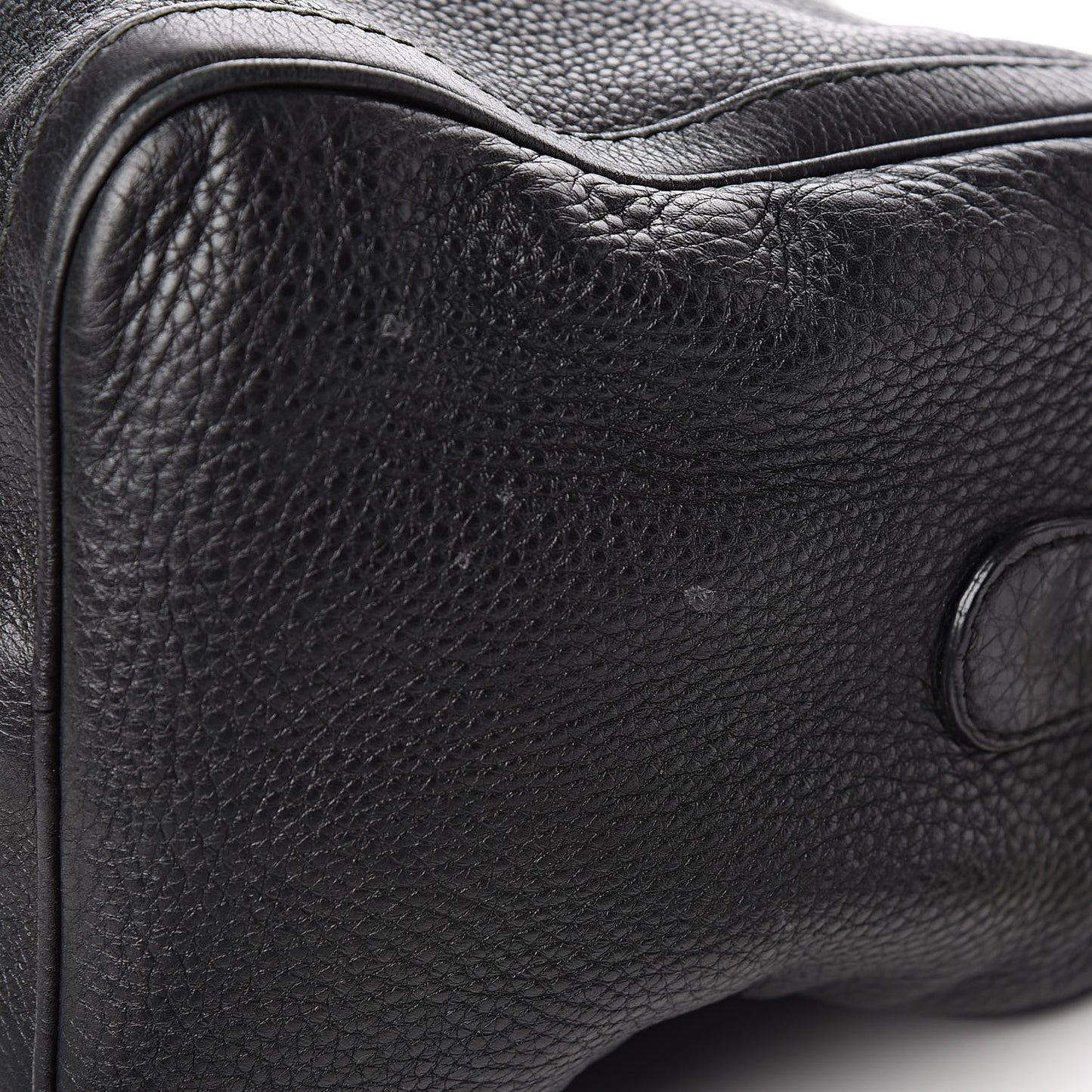 Calfskin Vintage Web Medium Boston Black