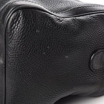 Gucci Calfskin Vintage Web Medium Boston Black 16 of 18