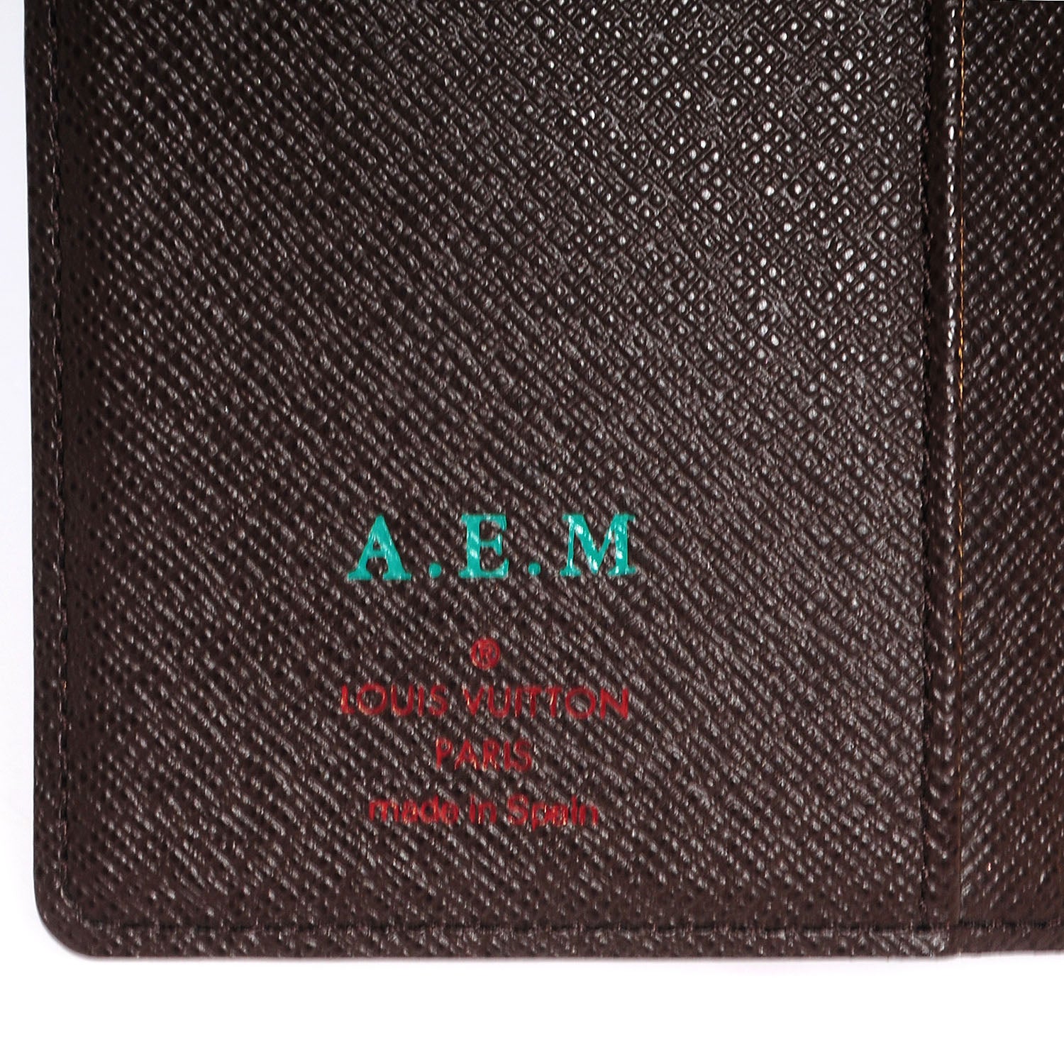 Louis Vuitton Damier Ebene Small Ring Agenda Cover 5 of 7