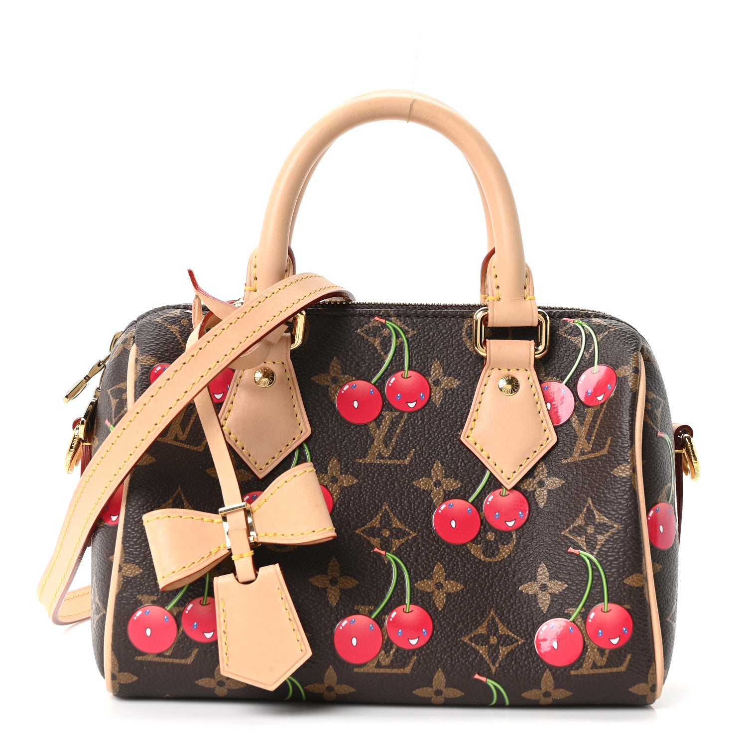 Louis Vuitton LV X TM Monogram Cerises Speedy Bandouliere 20 1 of 8