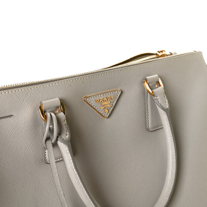 Prada Saffiano Large Galleria Double Zip Tote Pomice 6 of 12