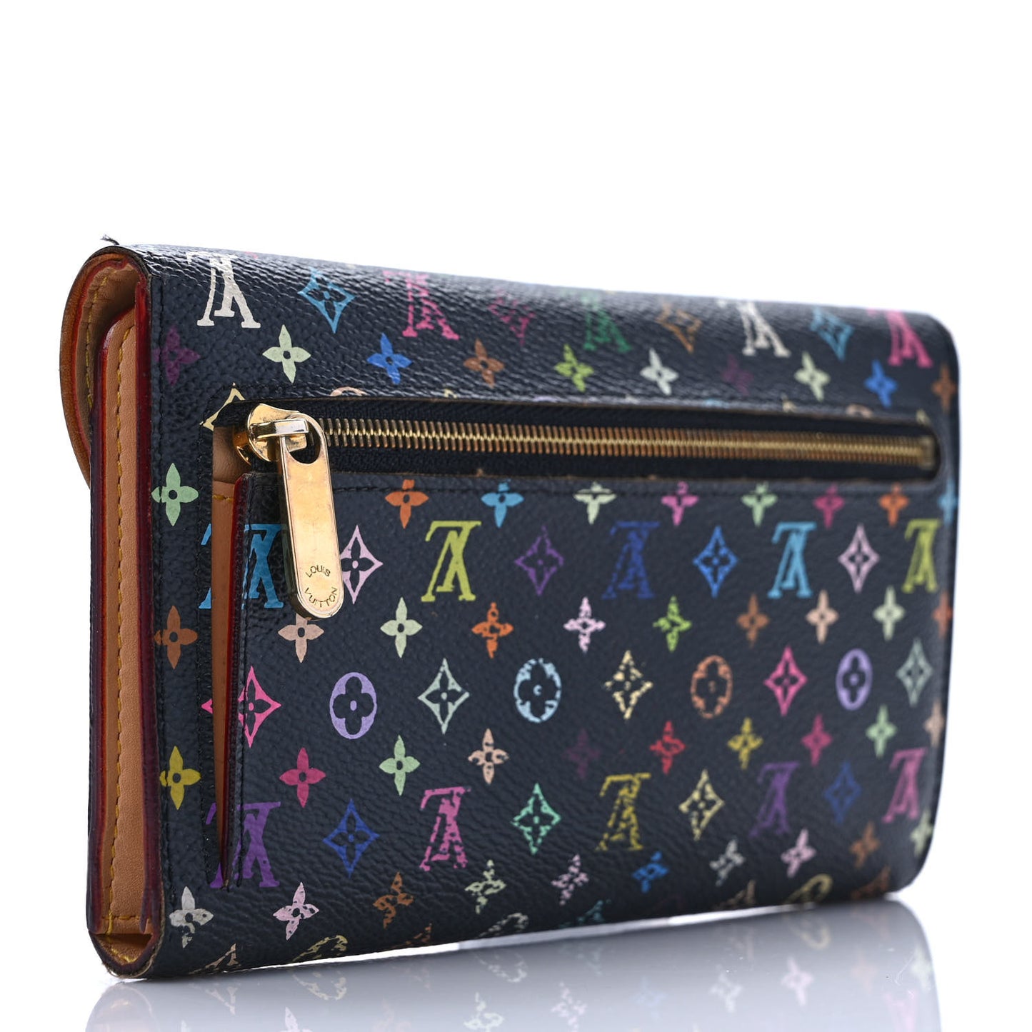 Monogram Multicolor Eugenie Wallet Black