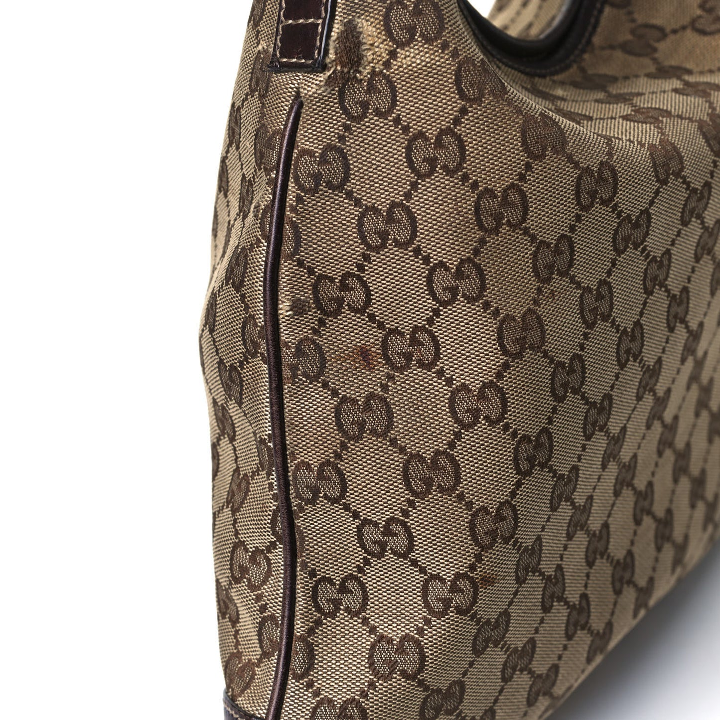 Monogram Medium New Britt Hobo Dark Brown