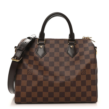 Louis Vuitton Damier Ebene Speedy Bandouliere 25 1 of 17
