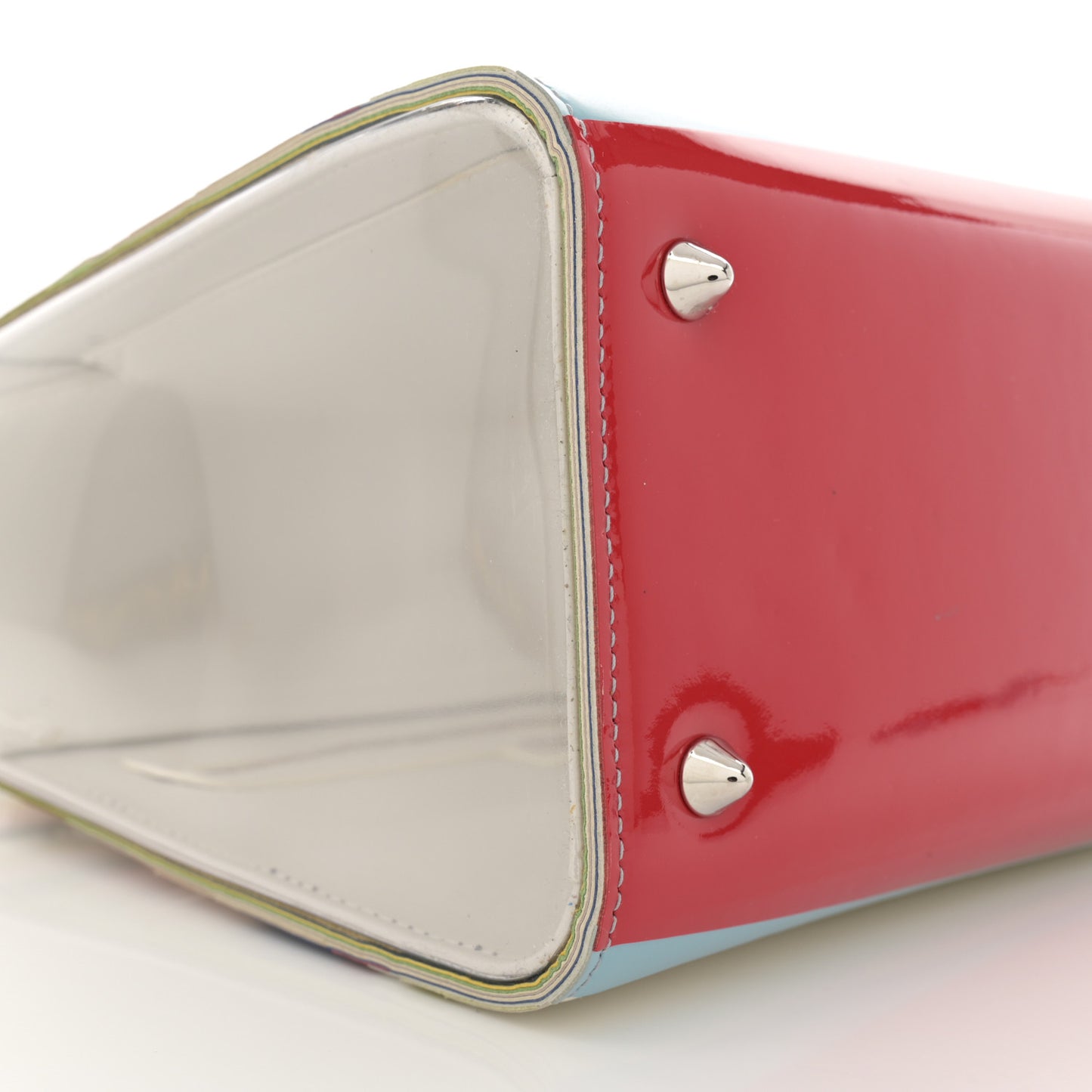 X WANG GUANGLE Technical Fabric Acrylic PVC Medium Lady Dior Multicolor