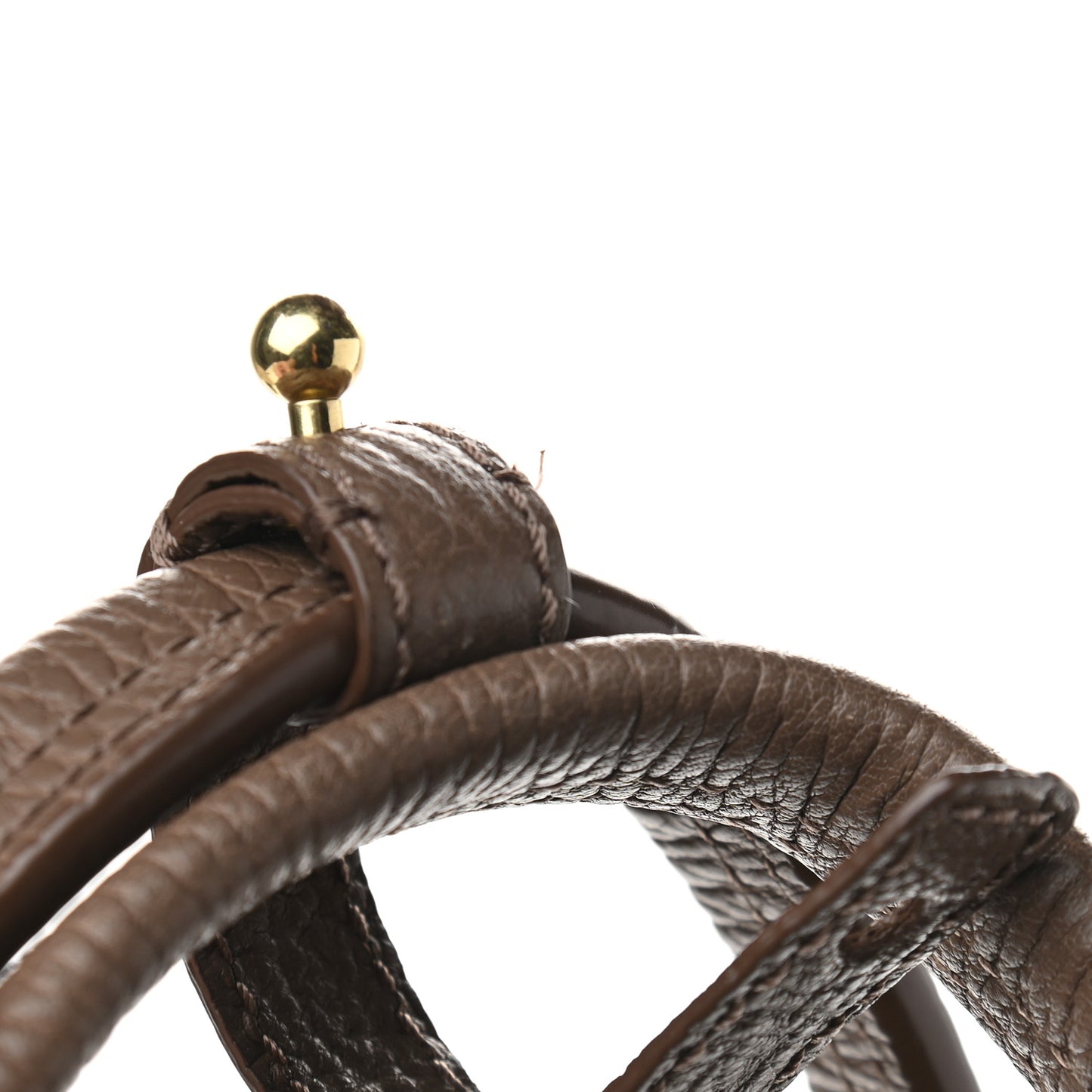 Textured Calfskin Medium Pashli Satchel Taupe