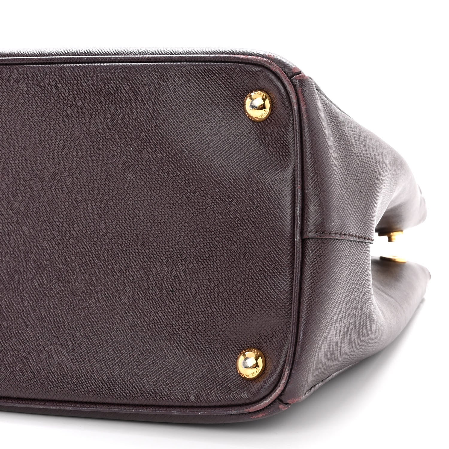 Prada Saffiano Large Galleria Double Zip Tote Bordeaux 10 of 14