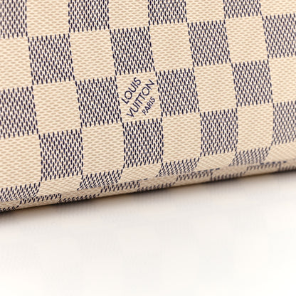 Louis Vuitton Damier Azur Neo Neverfull MM Rose Ballerine 13 of 14