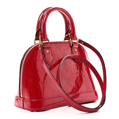 Louis Vuitton Vernis Alma BB Rose Indien 3 of 9