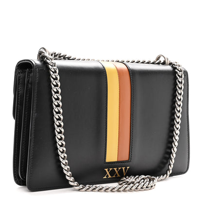 Gucci Calfskin Crystal Star Tassel Print Small Dionysus Shoulder Bag Black 3 of 11